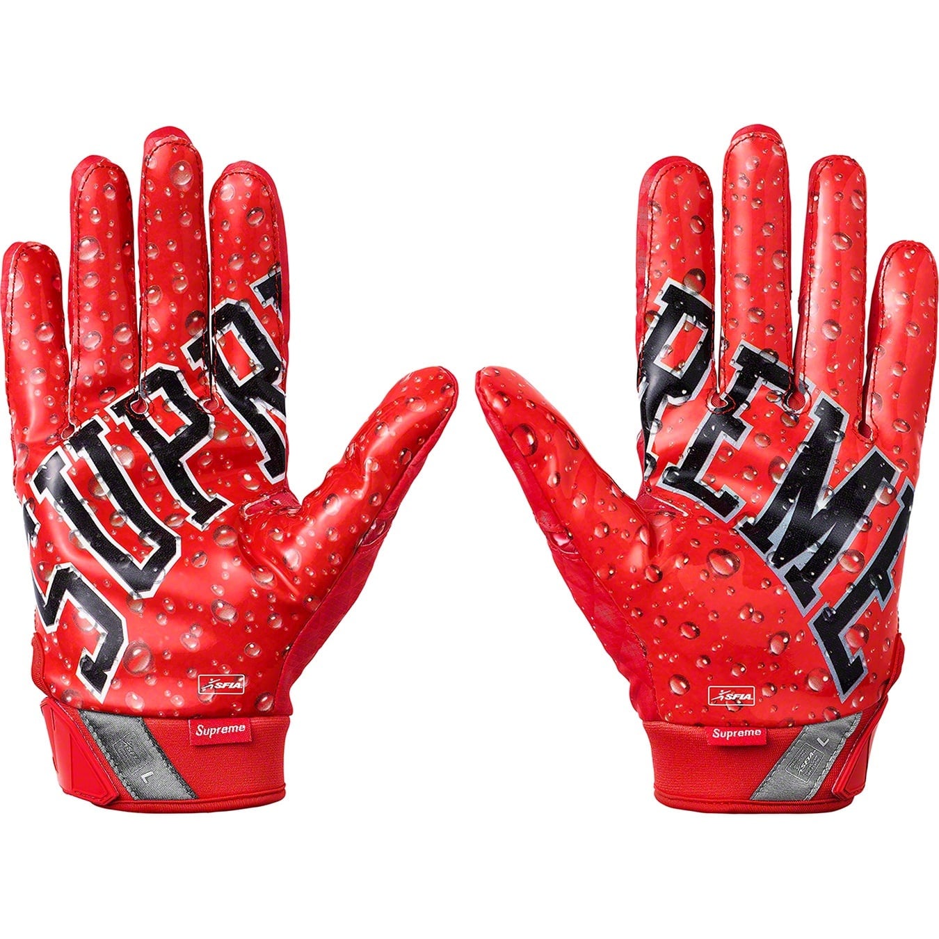 Supreme®/Nike® Vapor Jet 4.0 Football Gloves view 2